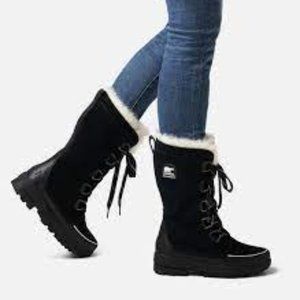 NIB! Sorel's Waterproof "Tivoli IV Tall" in Black. Size 7.